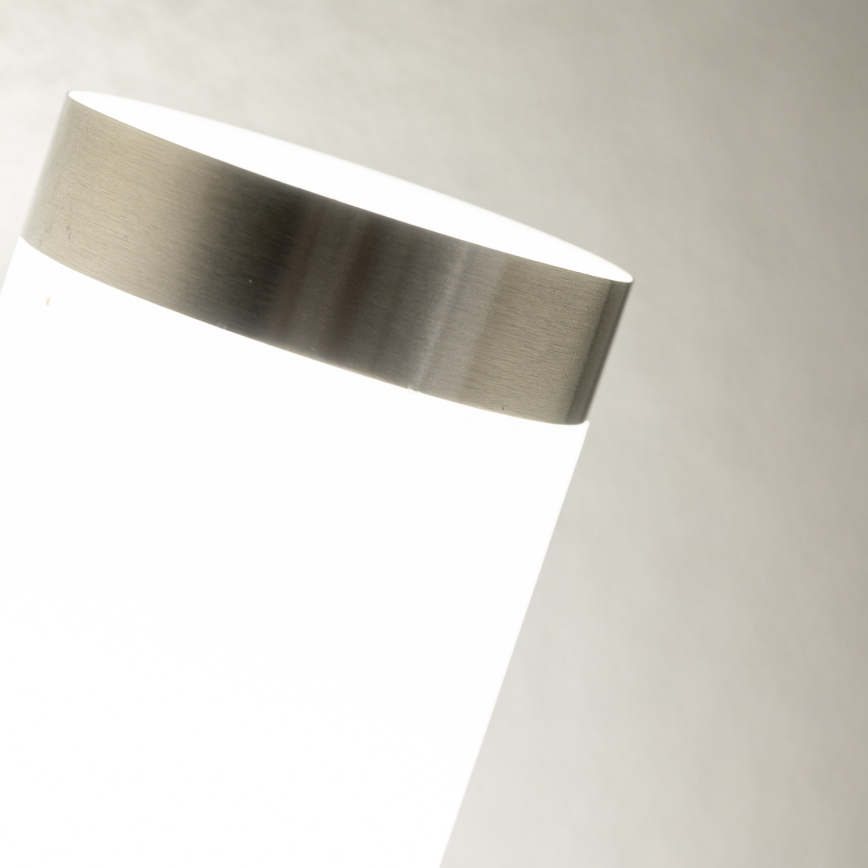 BRILAGI - LED Stmívatelná venkovní nástěnná lampa ELIA 1xE27/6W/230V 2700-6500K IP44 matný chrom