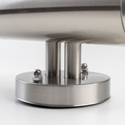 BRILAGI - LED Stmívatelná venkovní nástěnná lampa ELIA 1xE27/6W/230V 2700-6500K IP44 Wi-Fi matný chrom
