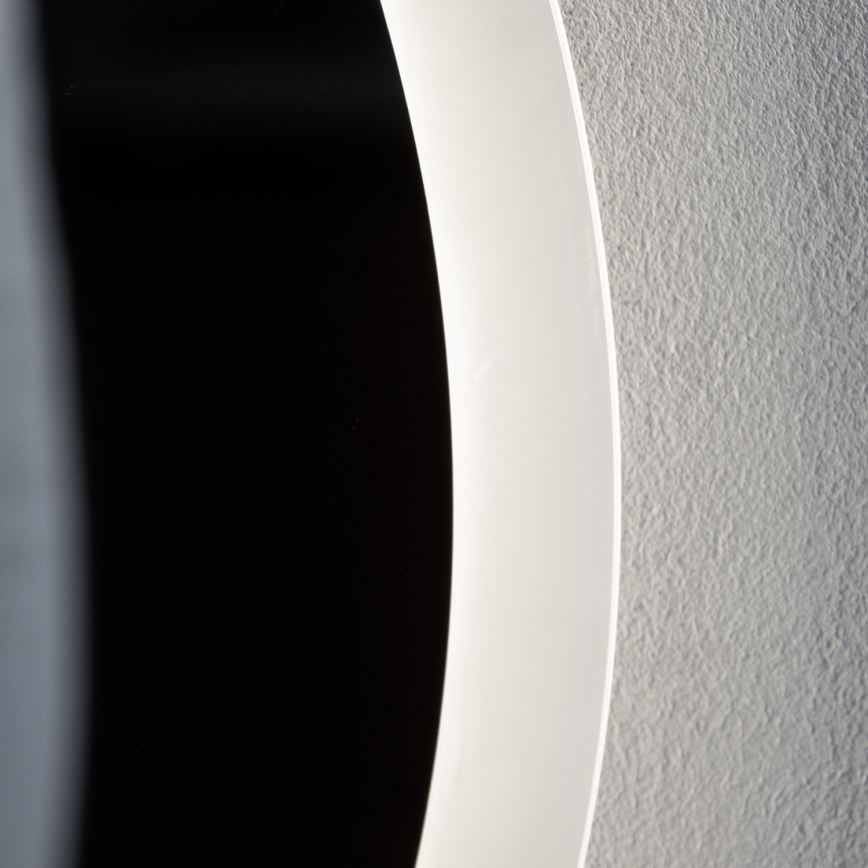 Brilagi - LED Koupelnové vyhřívané zrcadlo CLARA ECO LED/12W/230V pr. 60 cm IP44 CRI 90 stmívatelné + CCT