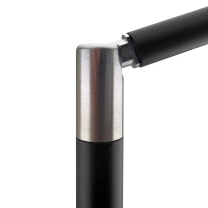 Brilagi - LED Stmívatelná dotyková stolní lampa s USB porty VARIO LED/7W/230V 3000-6500K CRI 96 černá