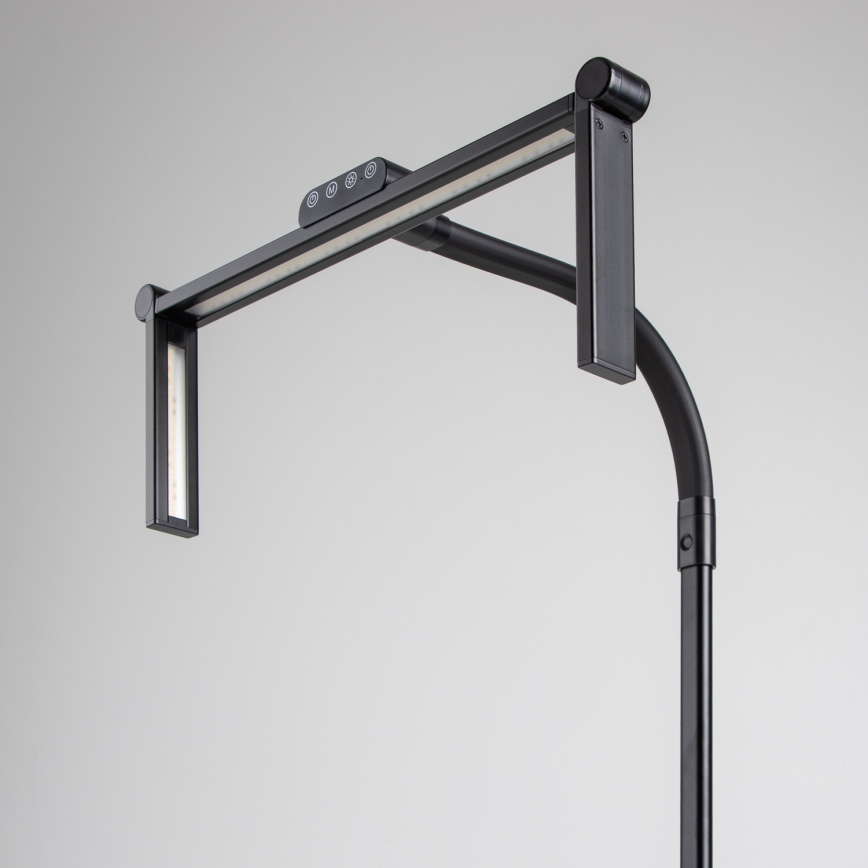 Brilagi - LED Stmívatelná dotyková stolní lampa s klipem VARIO LED/24W/230V 3000-6500K CRI 92 černá