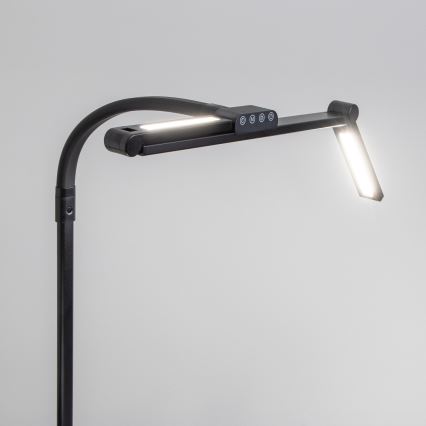 Brilagi - LED Stmívatelná dotyková stolní lampa s klipem VARIO LED/24W/230V 3000-6500K CRI 92 černá