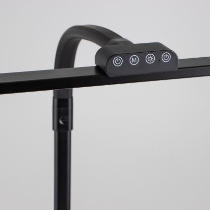 Brilagi - LED Stmívatelná dotyková stolní lampa s klipem VARIO LED/24W/230V 3000-6500K CRI 92 černá