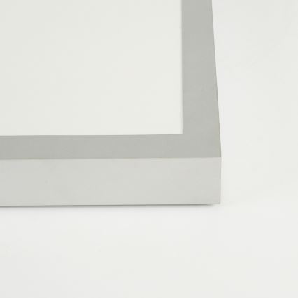 Brilagi - LED Stmívatelné koupelnové stropní svítidlo FRAME SMART LED/50W/230V 120x30 cm 3000-6000K IP44 stříbrná + dálkové ovládání