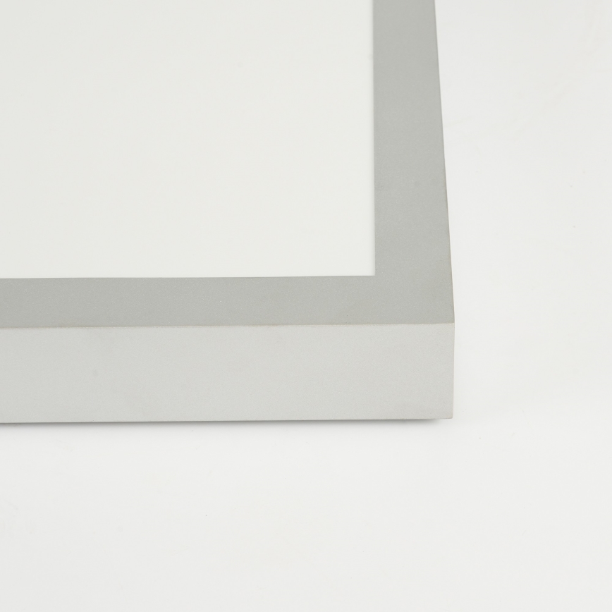 Brilagi - LED Stmívatelné koupelnové stropní svítidlo FRAME SMART LED/50W/230V 120x30 cm 3000-6000K IP44 stříbrná + dálkové ovládání