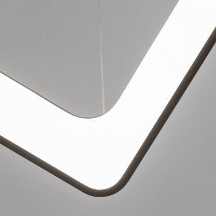 Brilagi - LED Stmívatelný lustr na lanku FALCON II LED/125W/230V 3000-6500K 60x60 cm černá + dálkové ovládání