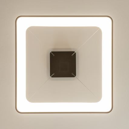 Brilagi - LED Stmívatelný lustr na lanku FALCON II LED/125W/230V 3000-6500K 60x60 cm černá + dálkové ovládání