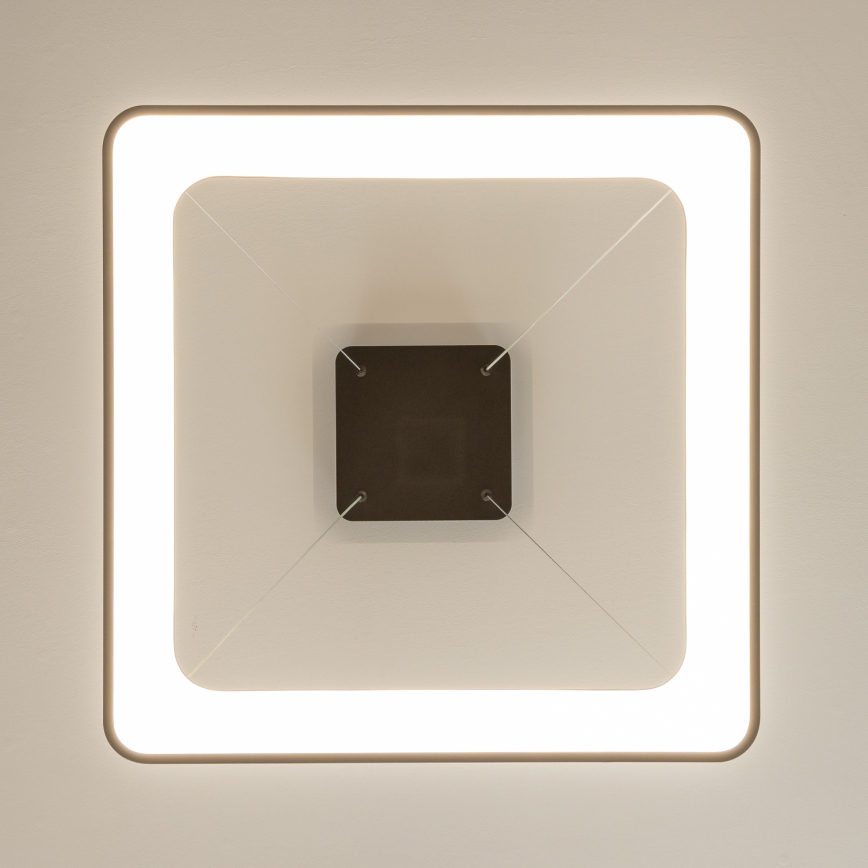 Brilagi - LED Stmívatelný lustr na lanku FALCON II LED/125W/230V 3000-6500K 60x60 cm černá + dálkové ovládání