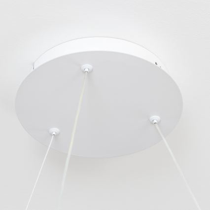 Brilagi - LED Stmívatelný lustr na lanku FALCON II LED/99W/230V 3000-6500K pr. 60 cm bílá + dálkové ovládání