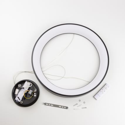 Brilagi - LED Stmívatelný lustr na lanku FALCON II LED/99W/230V 3000-6500K pr. 60 cm černá + dálkové ovládání