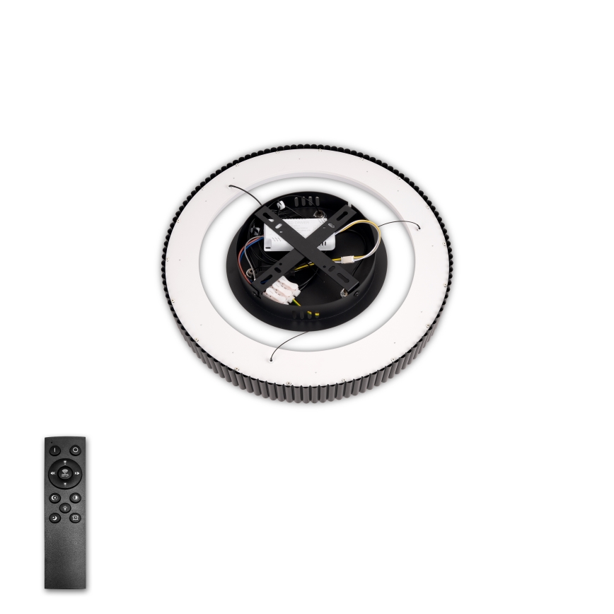 Brilagi - LED Stmívatelný lustr na lanku FALCON MODERN LED/30W/230V 3000-6500K pr. 40 cm černá + dálkové ovládání