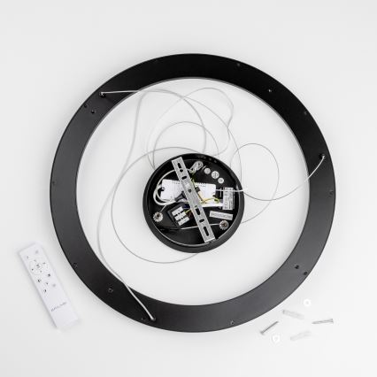 Brilagi - LED Stmívatelný lustr na lanku FALCON SLIM LED/42W/230V 3000-6500K pr. 50 cm černá + dálkové ovládání