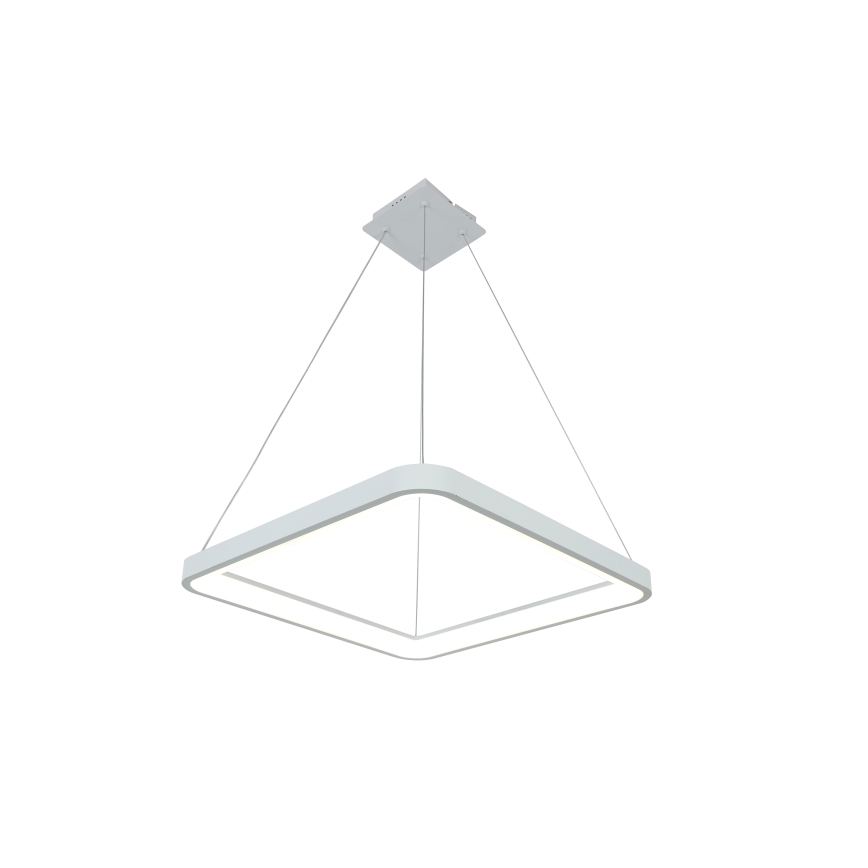 Brilagi - LED Stmívatelný lustr na lanku FALCON SLIM LED/50W/230V 3000-6500K 50x50 cm bílá + dálkové ovládání