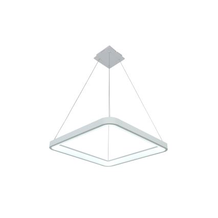 Brilagi - LED Stmívatelný lustr na lanku FALCON SLIM LED/50W/230V 3000-6500K 50x50 cm bílá + dálkové ovládání