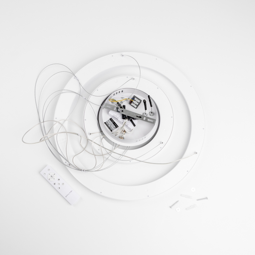 Brilagi - LED Stmívatelný lustr na lanku FALCON SLIM LED/68W/230V 3000-6500K pr. 50 cm bílá + dálkové ovládání