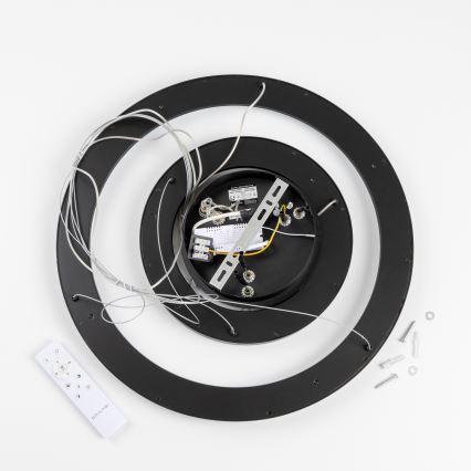 Brilagi - LED Stmívatelný lustr na lanku FALCON SLIM LED/68W/230V 3000-6500K pr. 50 cm černá + dálkové ovládání