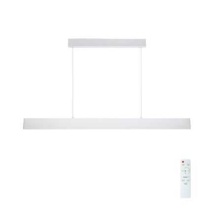 Brilagi - LED Stmívatelný lustr na lanku SLIMLINE LED/40W/230V 3000-6000K bílá + dálkové ovládání