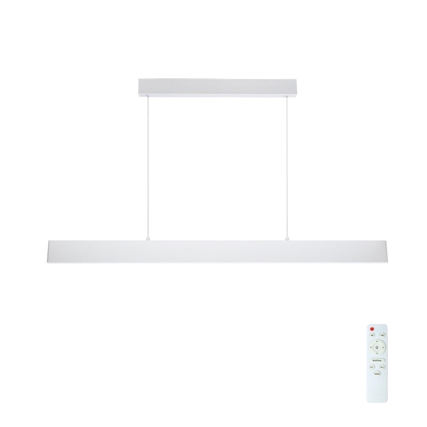 Brilagi - LED Stmívatelný lustr na lanku SLIMLINE LED/40W/230V 3000-6000K bílá + dálkové ovládání
