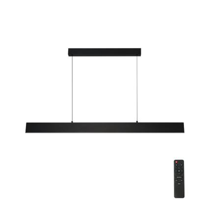 Brilagi - LED Stmívatelný lustr na lanku SLIMLINE LED/40W/230V 3000-6000K černá + dálkové ovládání
