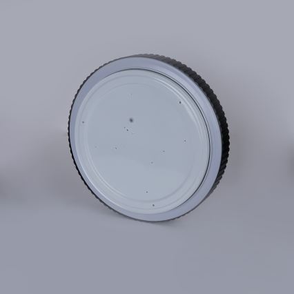 Brilagi - LED Stmívatelné stropní svítidlo CORVO LED/54W/230V 3000-6000K černá pr. 40 cm + dálkové ovládání