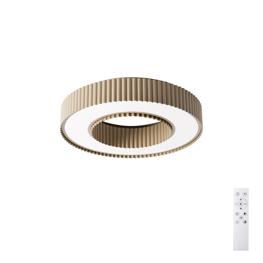 Brilagi - LED Stmívatelné stropní svítidlo LUMIX LED/48W/230V 3000-6000K béžová pr. 50 cm + dálkové ovládání