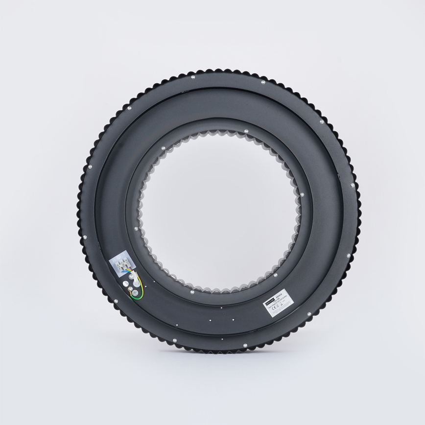 Brilagi - LED Stmívatelné stropní svítidlo LUMIX LED/48W/230V 3000-6000K černá pr. 50 cm + dálkové ovládání