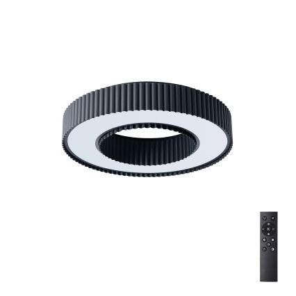 Brilagi - LED Stmívatelné stropní svítidlo LUMIX LED/48W/230V 3000-6000K černá pr. 50 cm + dálkové ovládání