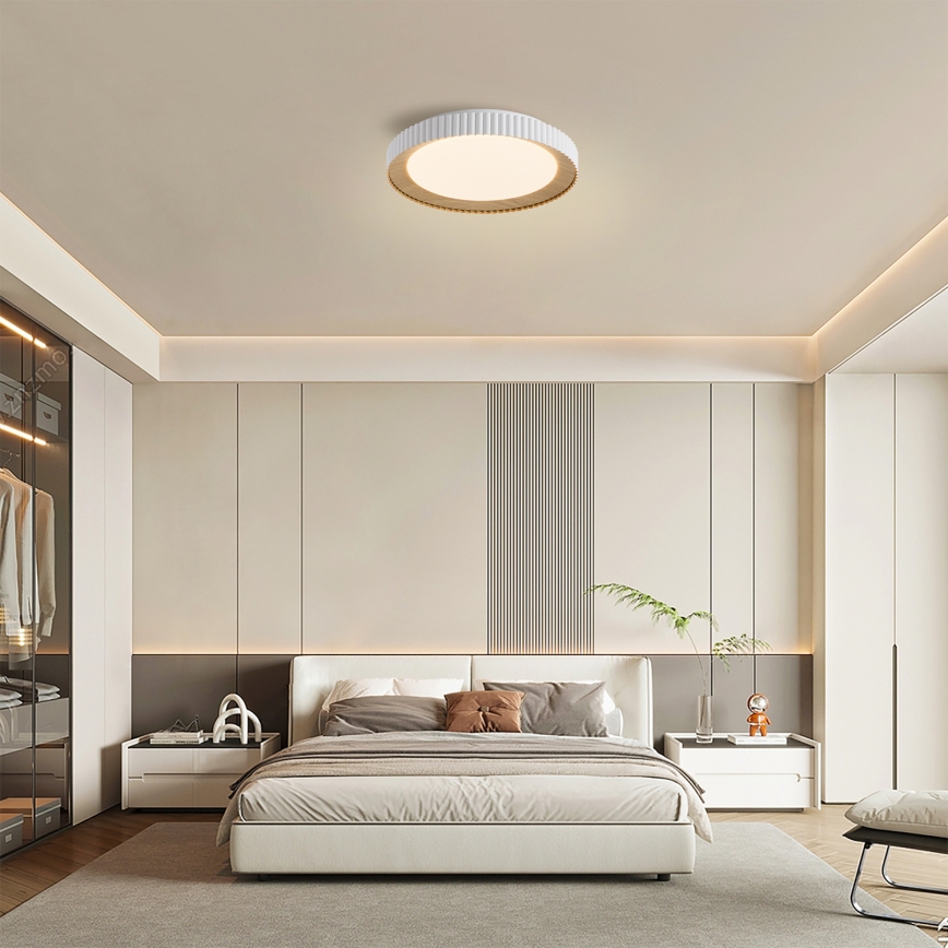 Brilagi - LED Stmívatelné stropní svítidlo NEXO LED/48W/230V 3000-6000K bílá pr. 43 cm + dálkové ovládání