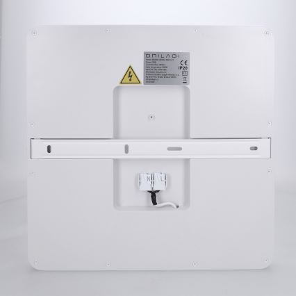 Brilagi - LED Stmívatelné stropní svítidlo ESTELA SQUARE LED/36W/230V 3000-6500K 31x31 cm bílá + dálkové ovládání