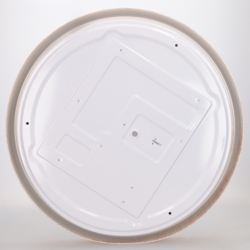 Brilagi - LED Stmívatelné stropní svítidlo FLOCO LED/48W/230V pr. 40 cm dekor dřeva/bílá + dálkové ovládání