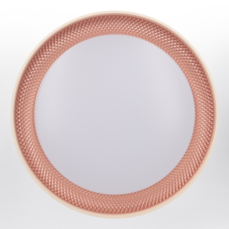 Brilagi - LED Stmívatelné stropní svítidlo WALDO LED/48W/230V 3000-6500K pr. 40 cm béžová/zlatá + dálkové ovládání