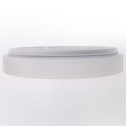 Brilagi - LED Stmívatelné stropní svítidlo WALDO LED/48W/230V 3000-6500K pr. 40 cm bílá/stříbrná + dálkové ovládání