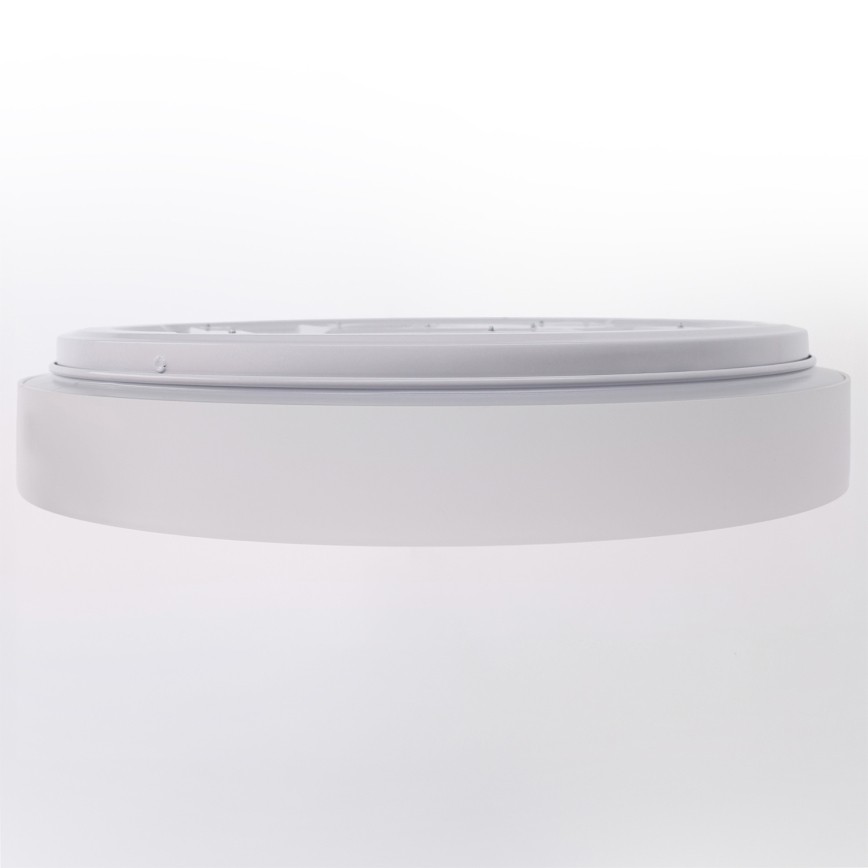 Brilagi - LED Stmívatelné stropní svítidlo WALDO LED/48W/230V 3000-6500K pr. 40 cm bílá/stříbrná + dálkové ovládání