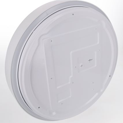 Brilagi - LED Stmívatelné stropní svítidlo WALDO LED/48W/230V 3000-6500K pr. 40 cm bílá/stříbrná + dálkové ovládání