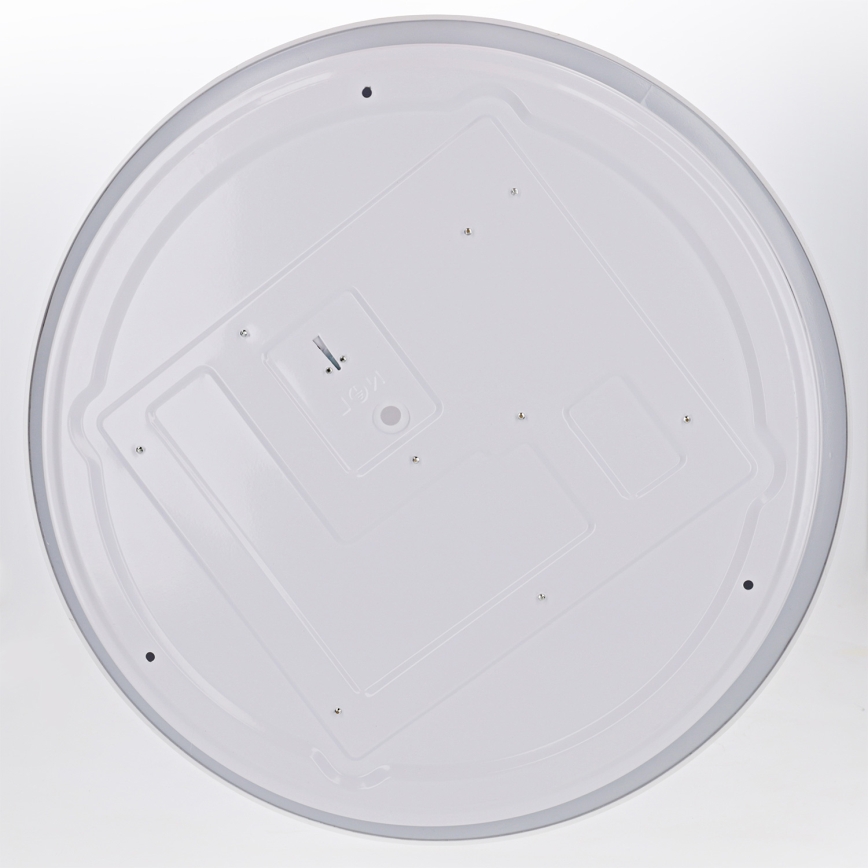 Brilagi - LED Stmívatelné stropní svítidlo WALDO LED/48W/230V 3000-6500K pr. 40 cm bílá/stříbrná + dálkové ovládání