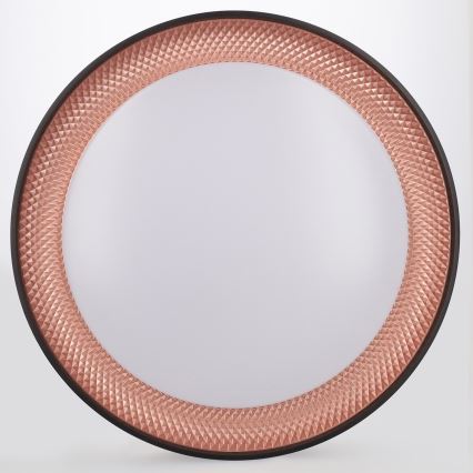 Brilagi - LED Stmívatelné stropní svítidlo WALDO LED/48W/230V 3000-6500K pr. 40 cm černá/zlatá + dálkové ovládání