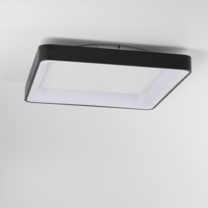Brilagi - LED Stmívatelné stropní svítidlo FALCON II LED/125W/230V 3000-6500K 60x60 cm černá + dálkové ovládání