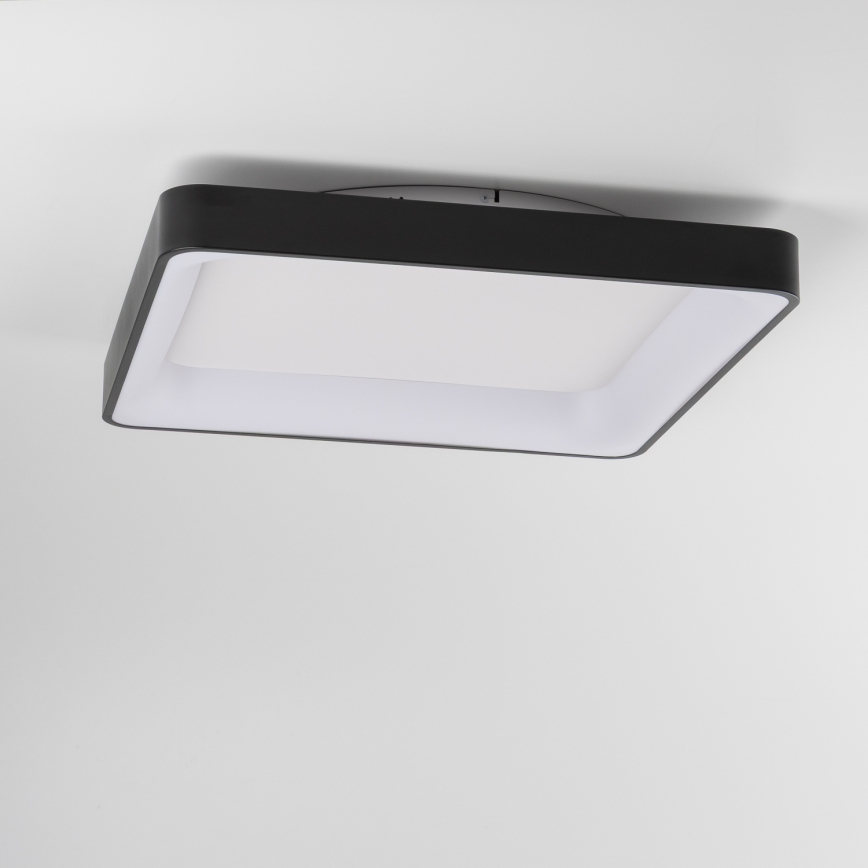 Brilagi - LED Stmívatelné stropní svítidlo FALCON II LED/125W/230V 3000-6500K 60x60 cm černá + dálkové ovládání