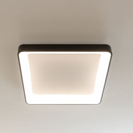 Brilagi - LED Stmívatelné stropní svítidlo FALCON II LED/125W/230V 3000-6500K 60x60 cm černá + dálkové ovládání