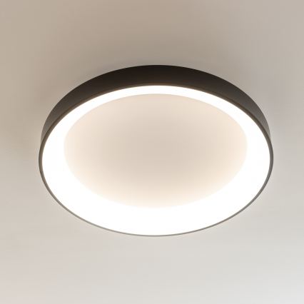 Brilagi - LED Stmívatelné stropní svítidlo FALCON II LED/99W/230V 3000-6500K pr. 60 cm černá + dálkové ovládání