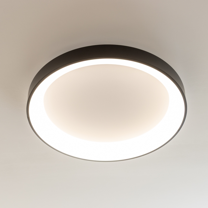 Brilagi - LED Stmívatelné stropní svítidlo FALCON II LED/99W/230V 3000-6500K pr. 60 cm černá + dálkové ovládání