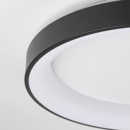 Brilagi - LED Stmívatelné stropní svítidlo FALCON II LED/99W/230V 3000-6500K pr. 60 cm černá + dálkové ovládání