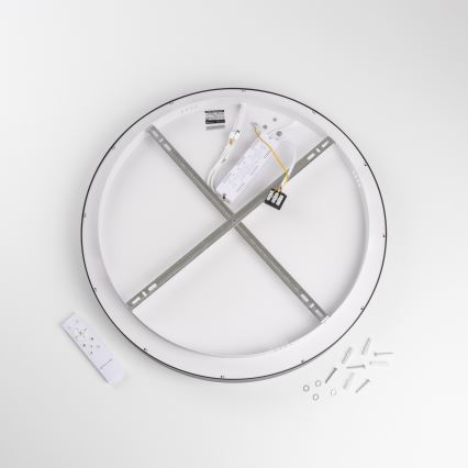 Brilagi - LED Stmívatelné stropní svítidlo FALCON II LED/99W/230V 3000-6500K pr. 60 cm černá + dálkové ovládání