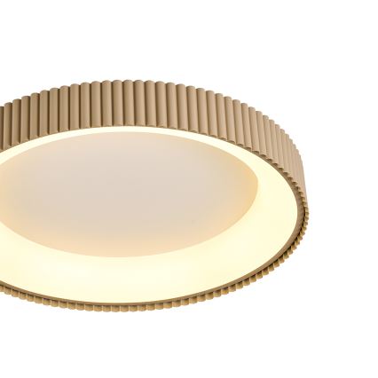 Brilagi - LED Stmívatelné stropní svítidlo FALCON MODERN LED/30W/230V 3000-6500K pr. 40 cm béžová + dálkové ovládání