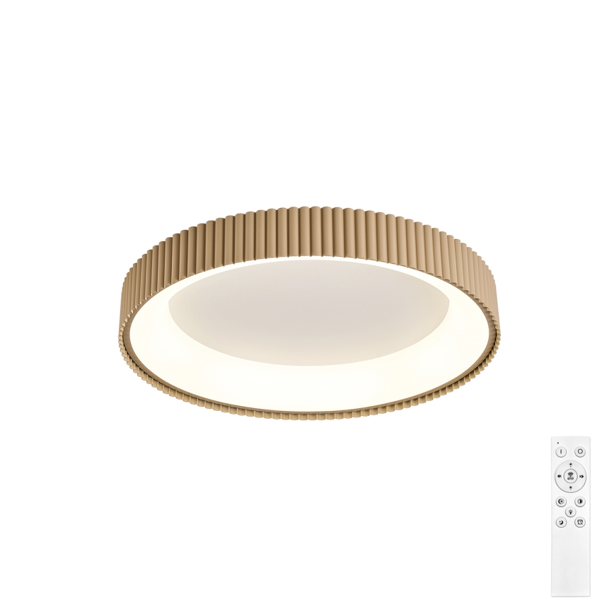 Brilagi - LED Stmívatelné stropní svítidlo FALCON MODERN LED/30W/230V 3000-6500K pr. 40 cm béžová + dálkové ovládání