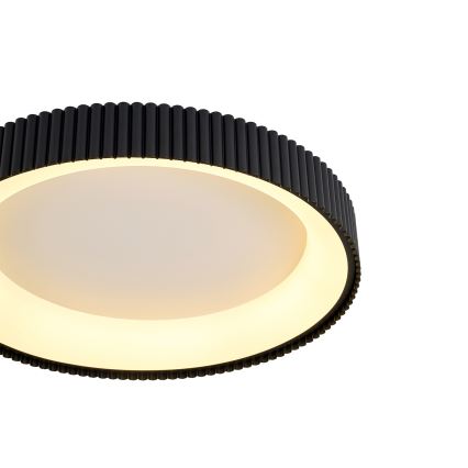 Brilagi - LED Stmívatelné stropní svítidlo FALCON MODERN LED/30W/230V 3000-6500K pr. 40 cm černá + dálkové ovládání