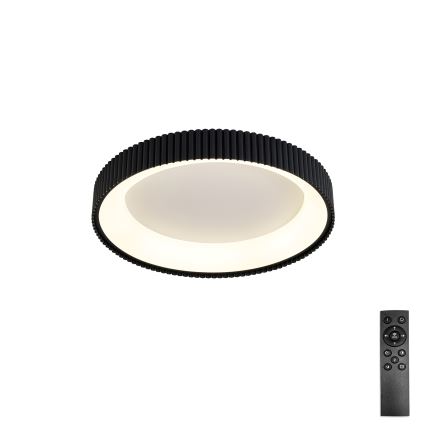 Brilagi - LED Stmívatelné stropní svítidlo FALCON MODERN LED/30W/230V 3000-6500K pr. 40 cm černá + dálkové ovládání