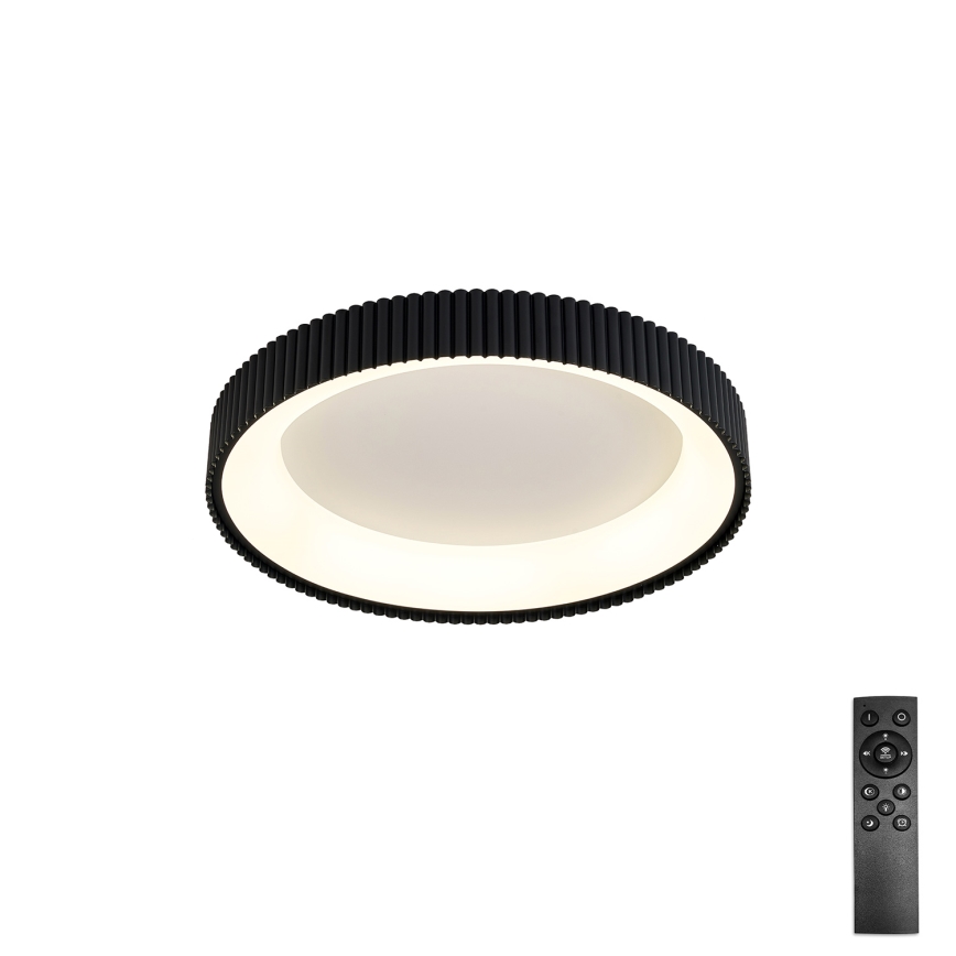 Brilagi - LED Stmívatelné stropní svítidlo FALCON MODERN LED/30W/230V 3000-6500K pr. 40 cm černá + dálkové ovládání