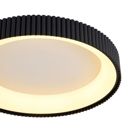 Brilagi - LED Stmívatelné stropní svítidlo FALCON MODERN LED/54W/230V 3000-6500K pr. 60 cm černá + dálkové ovládání