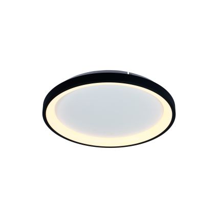 Brilagi - LED Stmívatelné stropní svítidlo FALCON SLIM LED/42W/230V 3000-6500K pr. 50 cm černá + dálkové ovládání